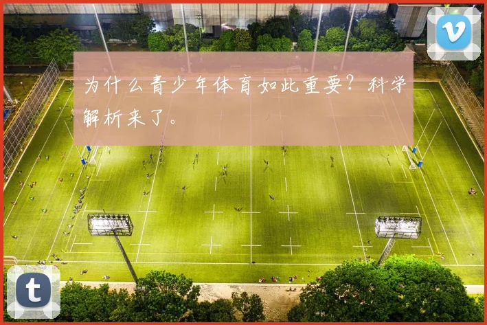 为什么青少年体育如此重要？科学解析来了。