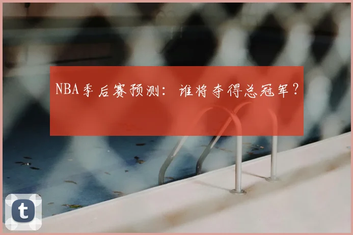 NBA季后赛预测：谁将夺得总冠军？